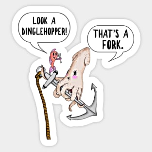 The Dinglehopper Sticker